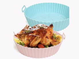 Bandeja silicona freidora de aire 17cm 